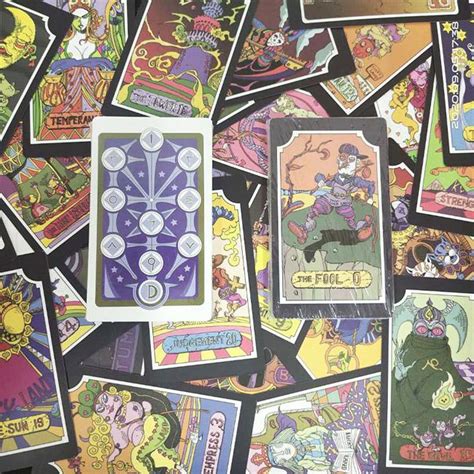 A Visual Journey: The Stunning Art of Jojo's Occult Cards